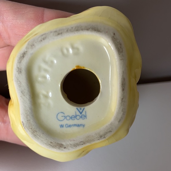 Vintage Goebel West Germany Ceramic Chick - 1970's - #32 075-05 🐥 - Picture 6 of 8